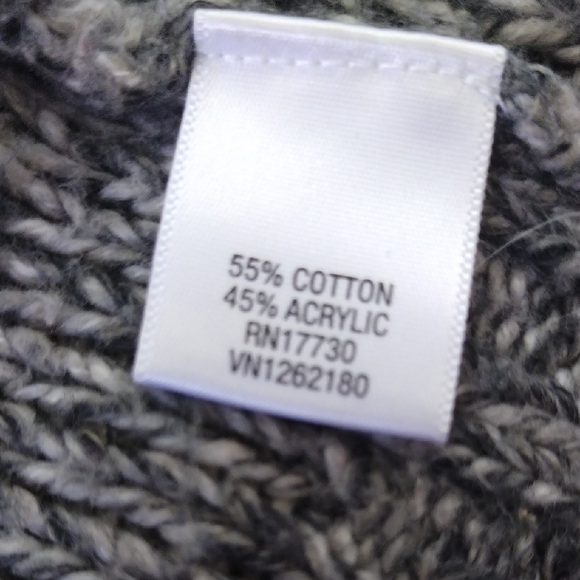 Merona Black and White Knit Sweater - Picture 7 of 15